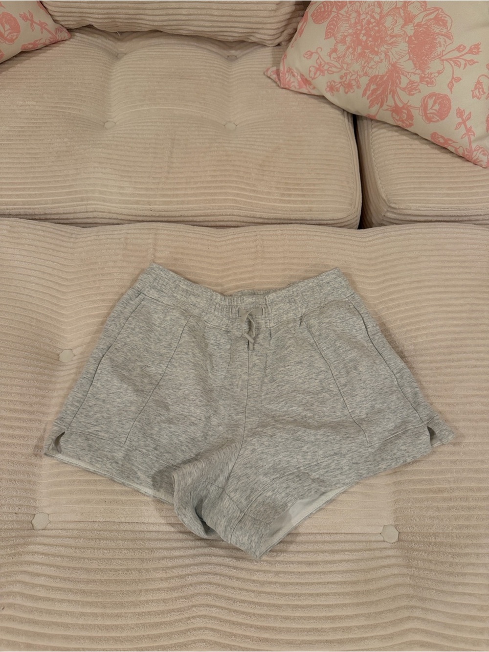 DSG Light Gray Women's Athletic Lounge Shorts